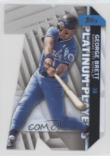 2021 Topps Topps Platinum Players Die-Cuts George Brett #PDC-8 HOF uk2