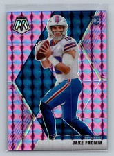 2020 Panini Mosaic Jake Fromm Prizm Purple #/49 Rookie #242