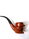 Vintage Algerian Briar Hand-Carved Tobacco Pipe — photo 2