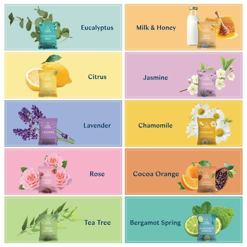 Pack de 30 vapores de ducha aromaterapia - Regalos de cumpleaños para mujer, hombre, viaje... - Imagen 2 de 7