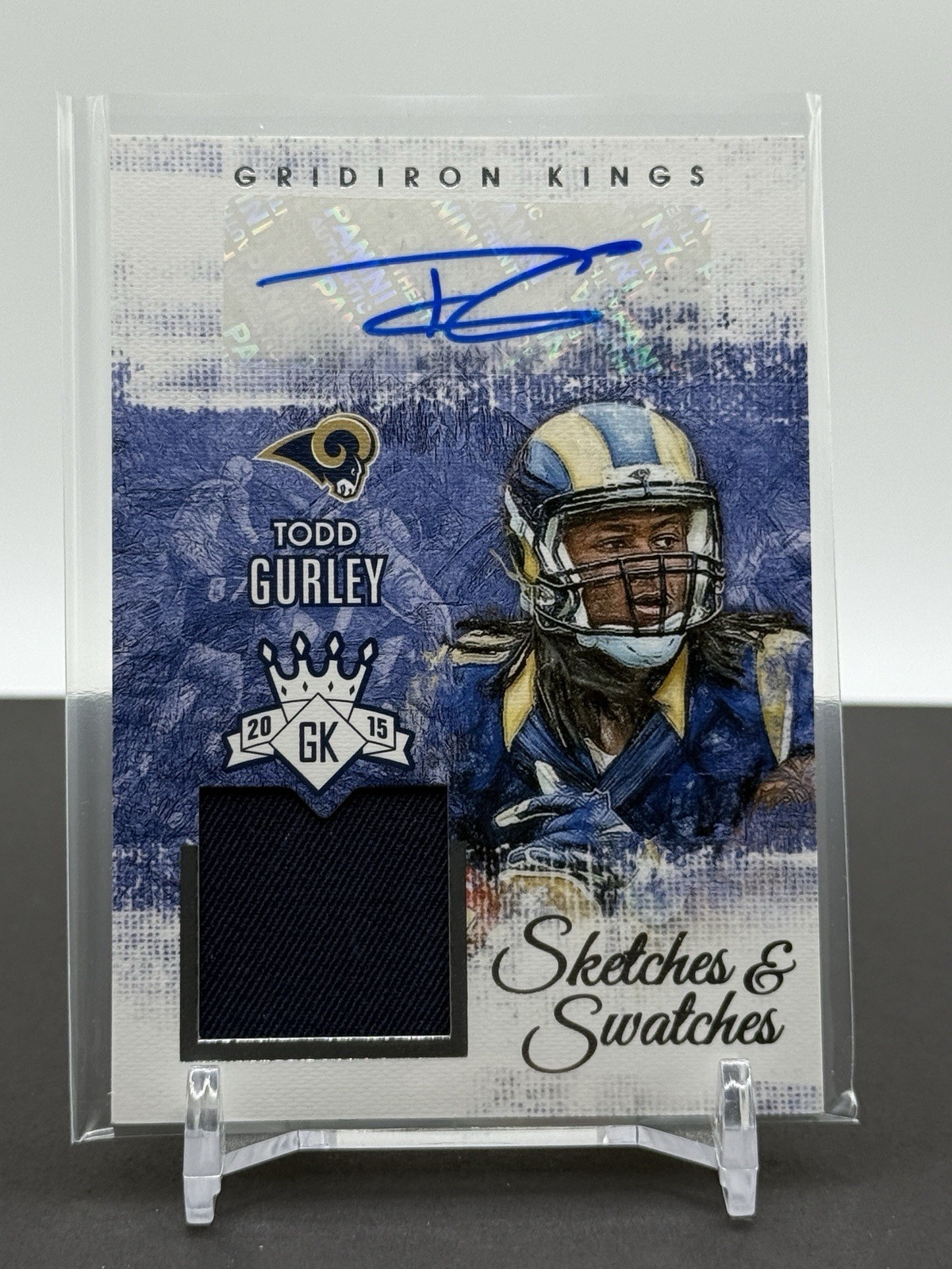 Todd Gurley Panini Gridiron Kings Sketches and Swatches #SKTG Base