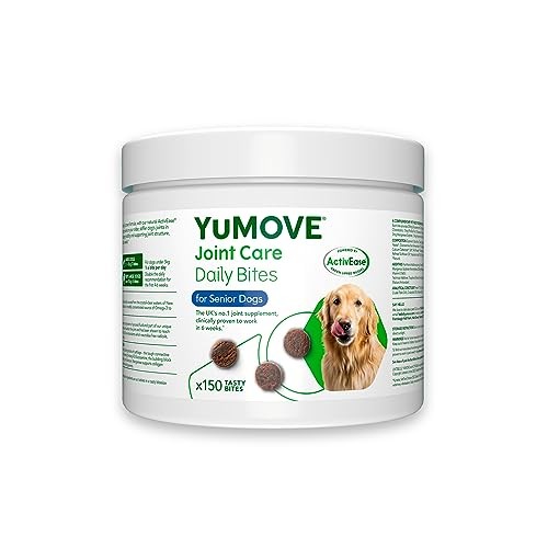Senior Dog Joint Supplement, Daily Bites for Joint Care, High Strength