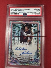 2024 Bowman Sterling Prospect Walker Jenkins Auto Wave Refractor /125 #PA-WJ