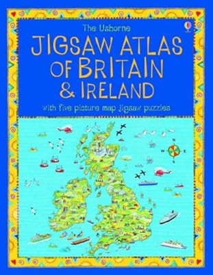 Jigsaw Atlas of Britain and Ireland (Usborne Jigsaws), King, Colin & Figg, N., U