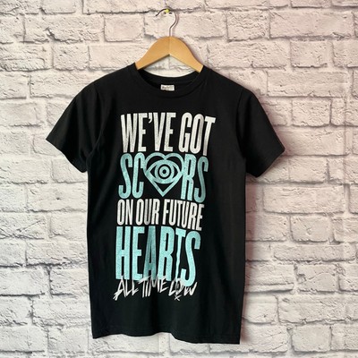 All Time Low  We ve got scars on our future hearts  Grunge Emo Style T-shirt