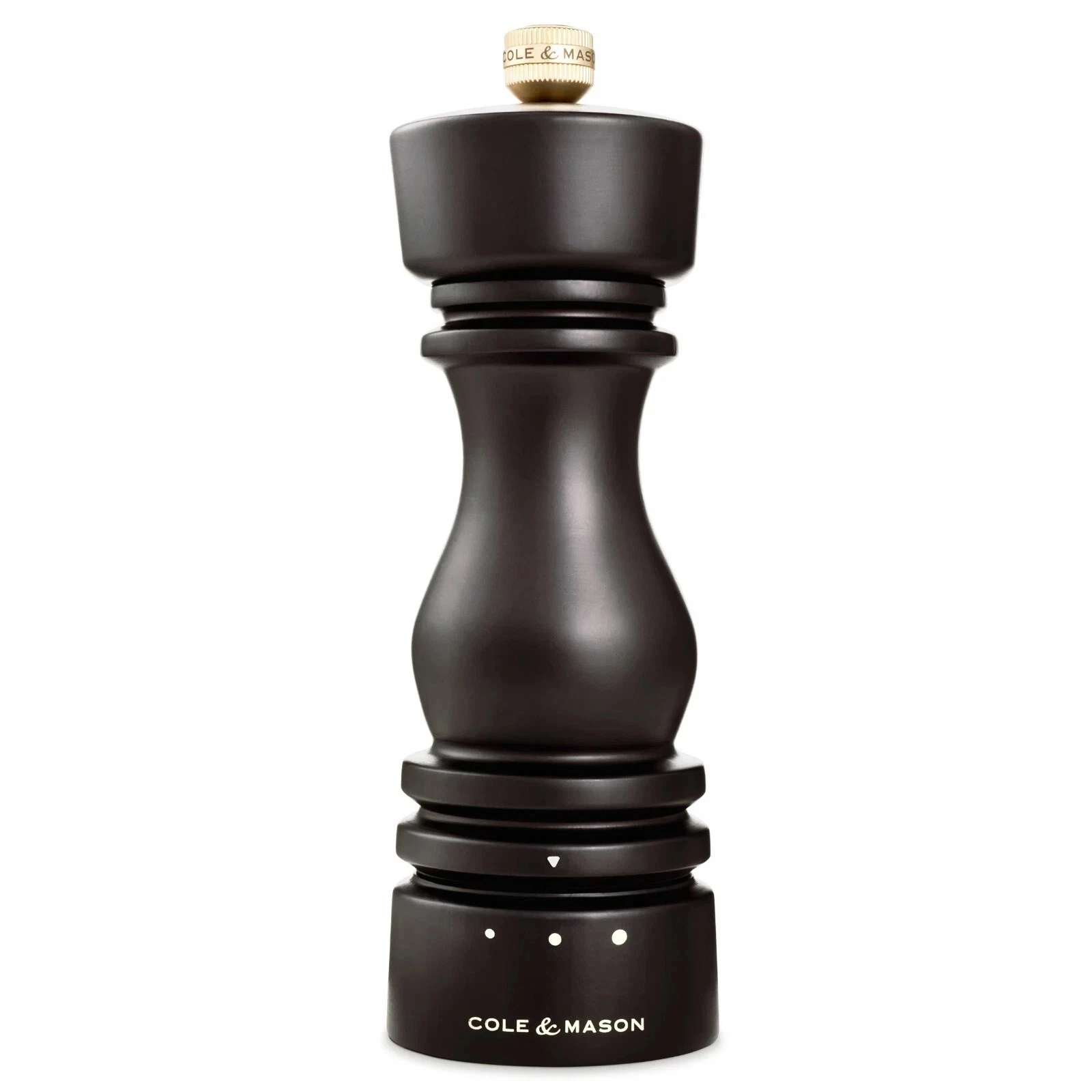 Cole & Mason London 18cm Chocolate Wood Salt Mill