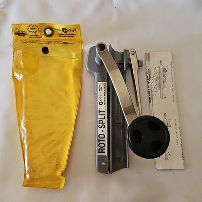 Seatek Roto-Split Armored Cable Cutter Tool Made In USA Used Stamford CT
