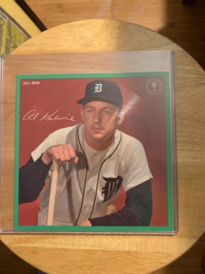 Al Kaline 1964 Auravision Records Unpunched Tigers HOF