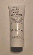 This Works Deep Sleep Body Cocoon Hydrating Body Lotion 3.3 Oz NEW SEALED