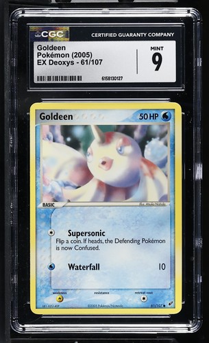 Goldeen graded CGC 9 for sale on eBay