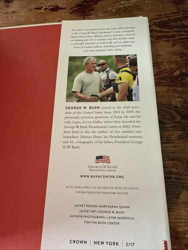 SIGNED — Portraits of Courage By George W. Bush (2017, Hardcover), 1st Edition - Foto 6 di 6