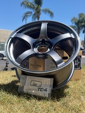 Advan Tc4 18x9.5 35 5x114.3 Racing Gun Metallic And Ring
