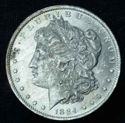 1884-O $1 Morgan Silver Dollar Brilliant Uncirculated BU - 25577