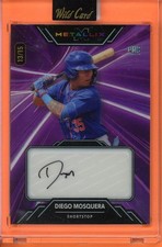 Diego Mosquera Auto 13/15 2024 Wild Card Metallix #5CDM-DMA