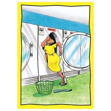 5x7 Card Greeting/ Wrinkle Free  Humorous Funny Birthday Card RB