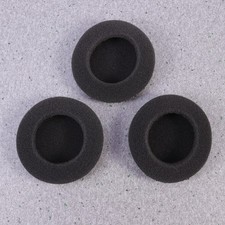 10Pcs Black Sponge Headphone Earpads Replacement Cover Durable Earphone Use