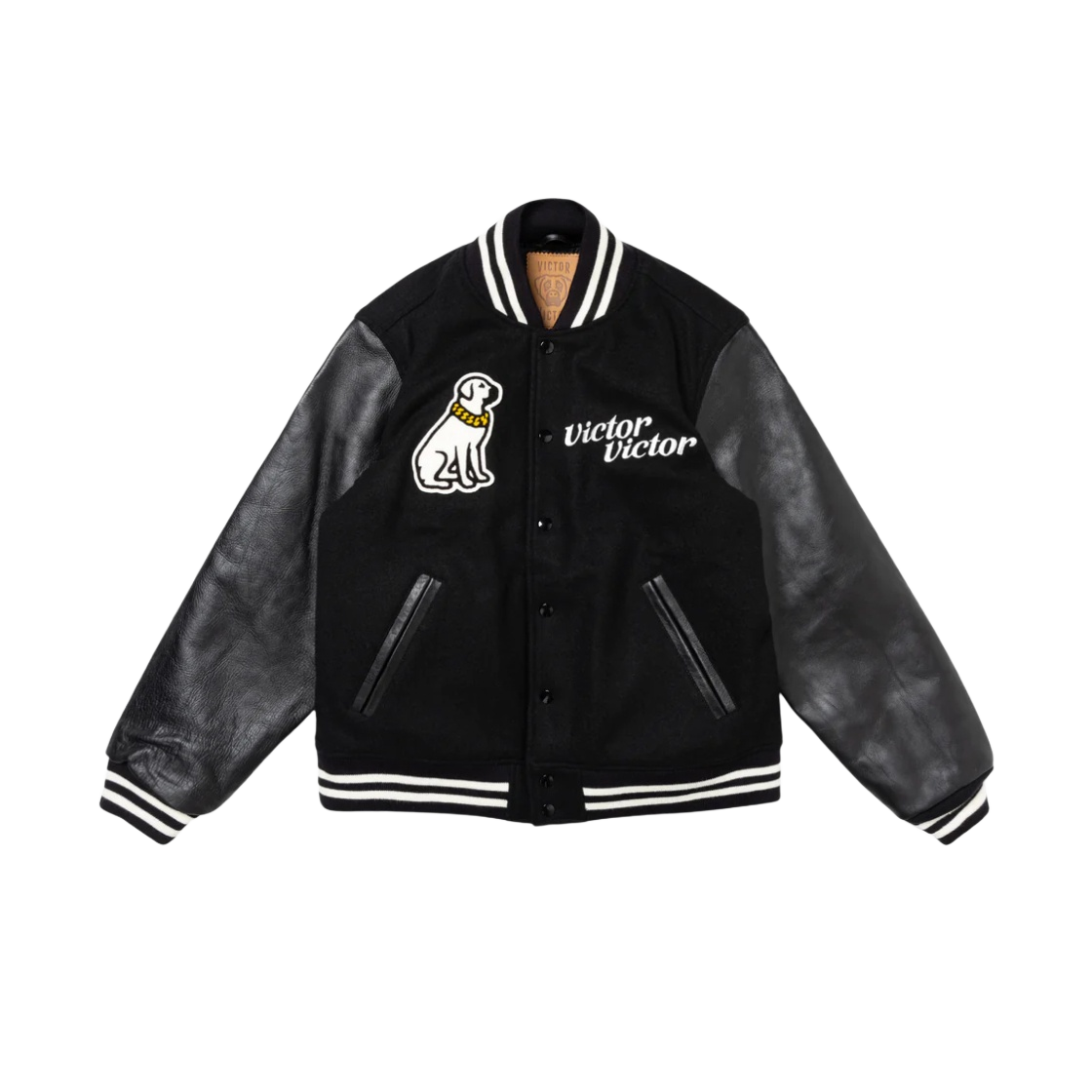 Victor Victor Varsity Jacket Black | eBay
