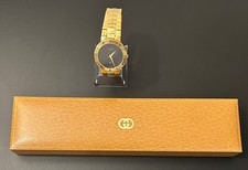 Gucci Vintage 3300M Swiss Made Black Dial Mens Watch With Nice Box