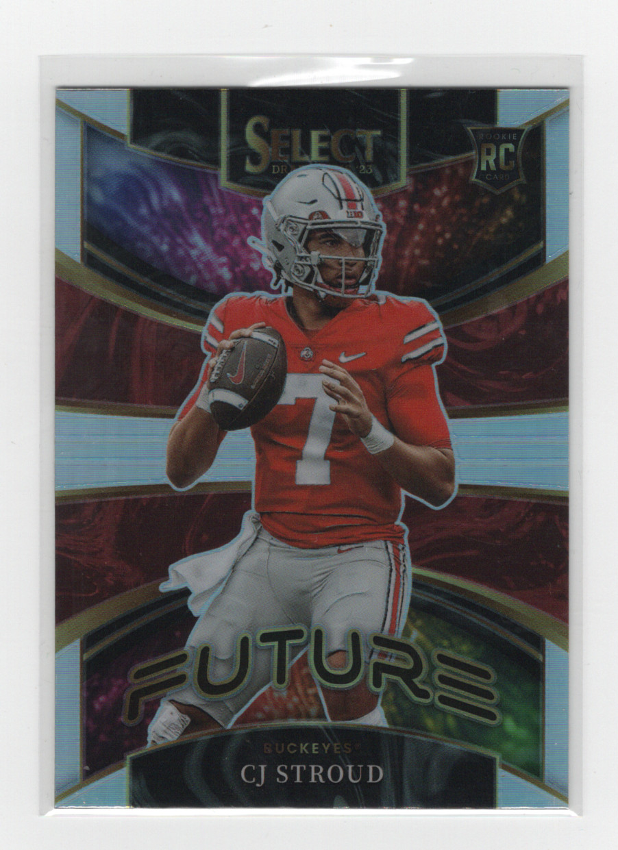 2023 Panini Select Draft Picks - Future C.J. Stroud #FUT-3 Silver Prizm (RC)