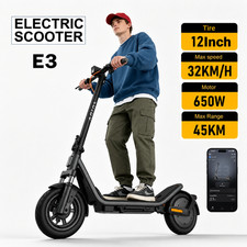 PEAK 1000W 45KM 32KM/H ADULT ELECTRIC SCOOTER LONG RANGE HIGH SPEED E-SCOOTER US