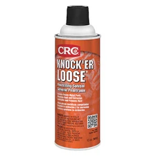 Crc 03020 Penetrating Solvent, Knock'er Loose, 32 To 300 Degrees F, 13 Oz