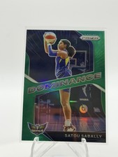 2021 Panini Prizm SATOU SABALLY #12 Green Prizm Dominance