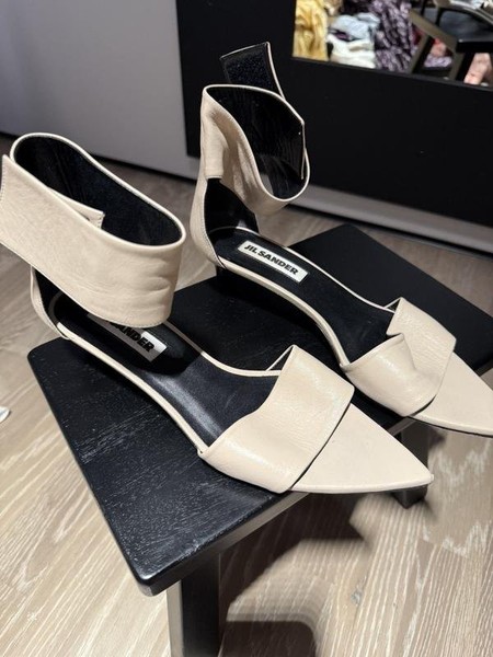 Women Jil Sander Heels Beige 37
