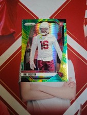 2024 Panini Prizm Football Hyper Prizm Rookie Max Melton /180