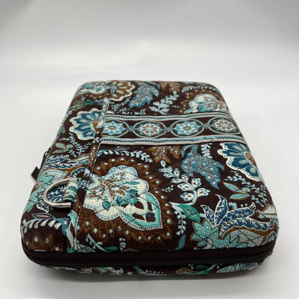 Funda Tablet Vera Bradley Marrón Y Azul Algodón Paisly Foto 4 de 4