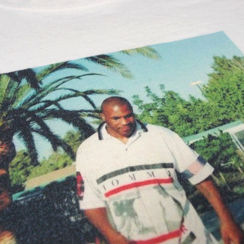 Uncivilized Mike Tyson Shirt Mens XL White Mr Foamer Simpson Sold Out Limited Ed - Picture 5 of 14