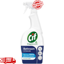 Cif Cleanboost Bathroom Spray 100% grime & limescale removal 700ml 5.21 per litre