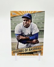 2021 Topps Opening Day Jackie Robinson Legends Of Baseball No. LOB-6