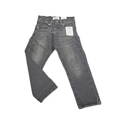 DENIZEN from Levi's Boys Taper Adjustable Waist Jeans Size 4 Black