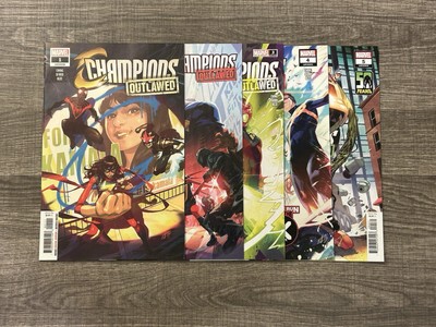 Champions (Vol. 4) #1-5 (Marvel Comics 2020-2021) Ms. Marvel Miles Morales Nova