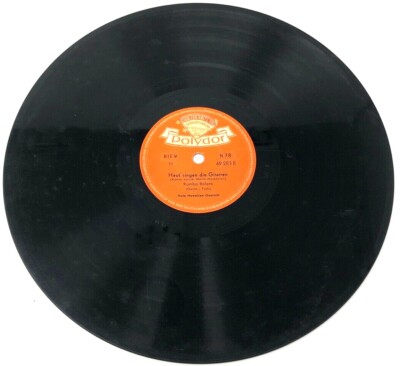 10'' Schellackplatte - Polydor 49283 - Heut' singen die Gitarren / Jim, J.  (W16)