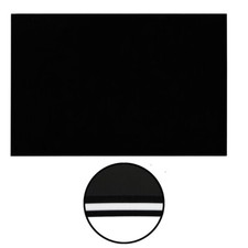 Black Bass Guitar Pickguard Blank Material Sheet Scratch Plate Custom 43 29cm