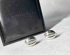 Gemelli Uomo Argento 925 Massiccio Ovali Incisi 15x10 Mm 9,5 G Ace Jewellery Of York - Foto 2