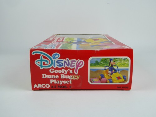 Disney Goofy's Dune Buggy Playset ARCO No 6196 Vintage In Original Box - Picture 7 of 9