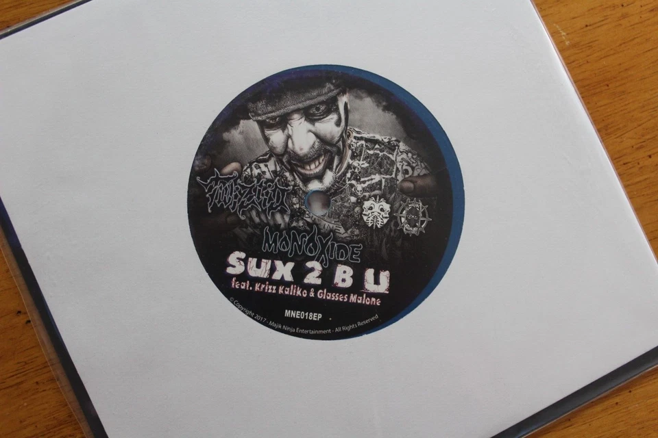 TWIZTID "SUX 2 B U" 45 RPM 7" RECORD LIMITED EDITION BLUE COLORED VINYL [d43-65] Foto 2 de 4