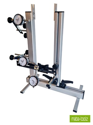 Maba-toolz Steckachsenadapter SAA-3.1 – Silberner Zentrierständeradapter Aus Stahl Und Aluminium
