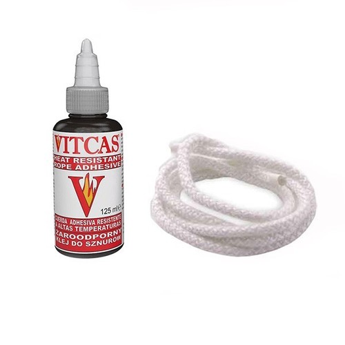 Stove Rope Door Seal Flues Wood Multifuel Stoves Fires Door & Glass 3mm - 25mm - Picture 4 of 16