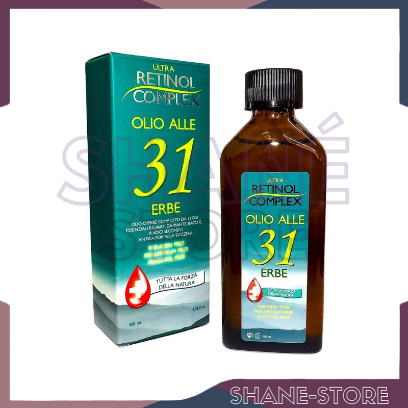 RETINOL COMPLEX OLIO 31 ERBE - SENZA PARABENI - 100ml