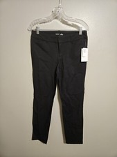 Old Navy Pixie Ankle Pants Navy Blue Never Fade Stretch Size 6