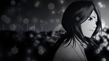 Anime bleach kuchiki rukia typography tears girls crying Playmat Game Mat Desk
