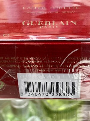 GUERLAIN SAMSARA EDT 100 ml 3.4 oz Spray RARE HTF Red Bottle