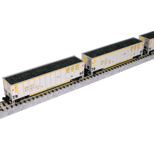 Kato 106-4632 Bethgon Coalporter, CSX (8) Car Set N Scale - Picture 2 of 3