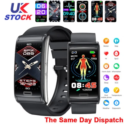 Fit@bit Smart Watch For Men/Women Waterproof Smartwatch Bluetooth iPhone Samsung