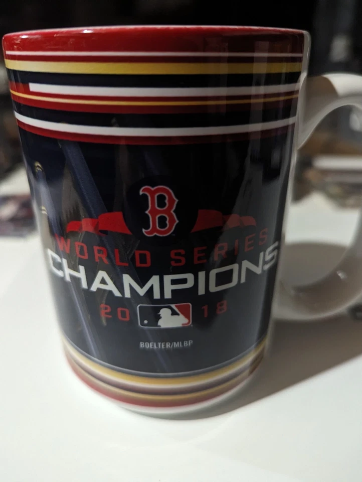 World Series 2018 Mug Boston red SoxMug. with Sticker - Image 3 of 4