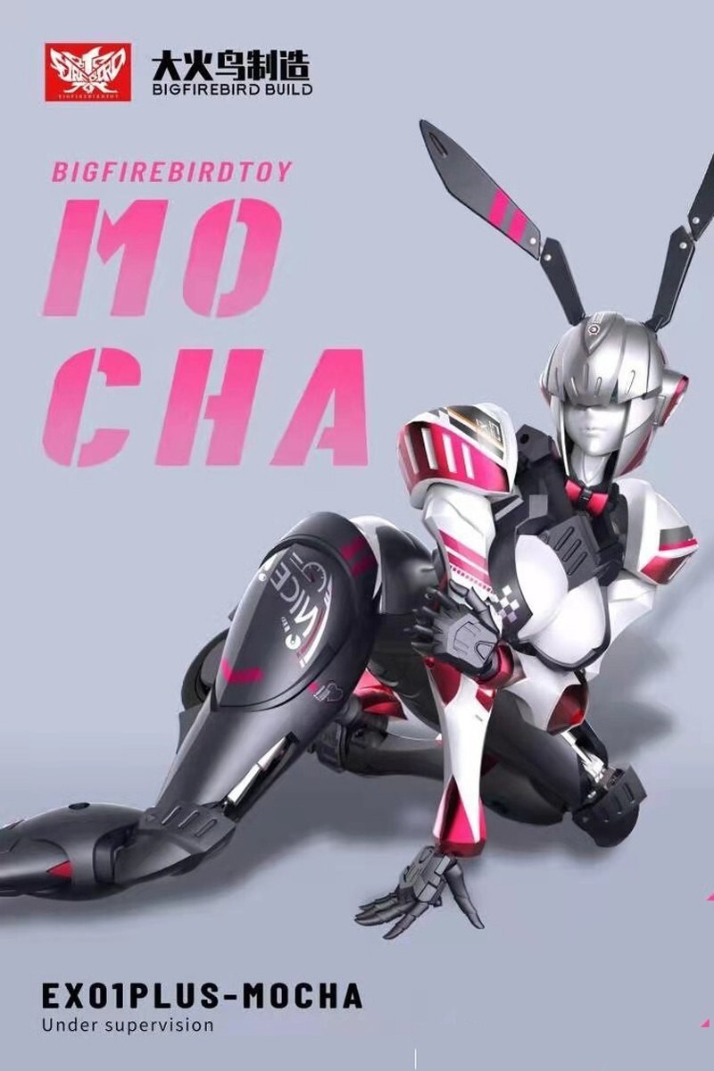 Big Firebird EX-01 PLUS MOOKA Robot Action Figure Transformation