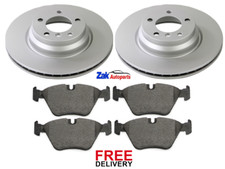 FOR BMW 3 SERIES E90 E91 330 + 330D (05-11) FRONT BRAKE DISCS & PADS SET *NEW*